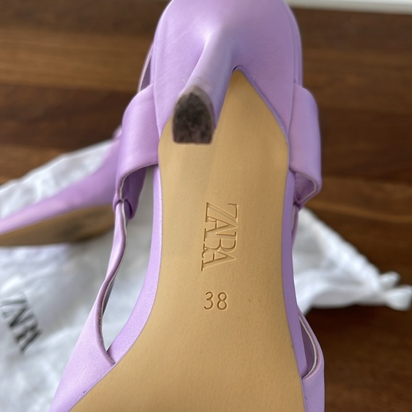 Zara Lilac heels - Picture 7 of 7